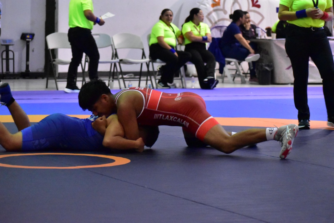 Con dos medallas de bronce más finaliza participación de Tlaxcala en luchas asociadas de la Olimpiada Nacional